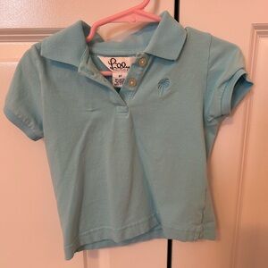 Lilly Pulitzer Light Blue Polo Shirt